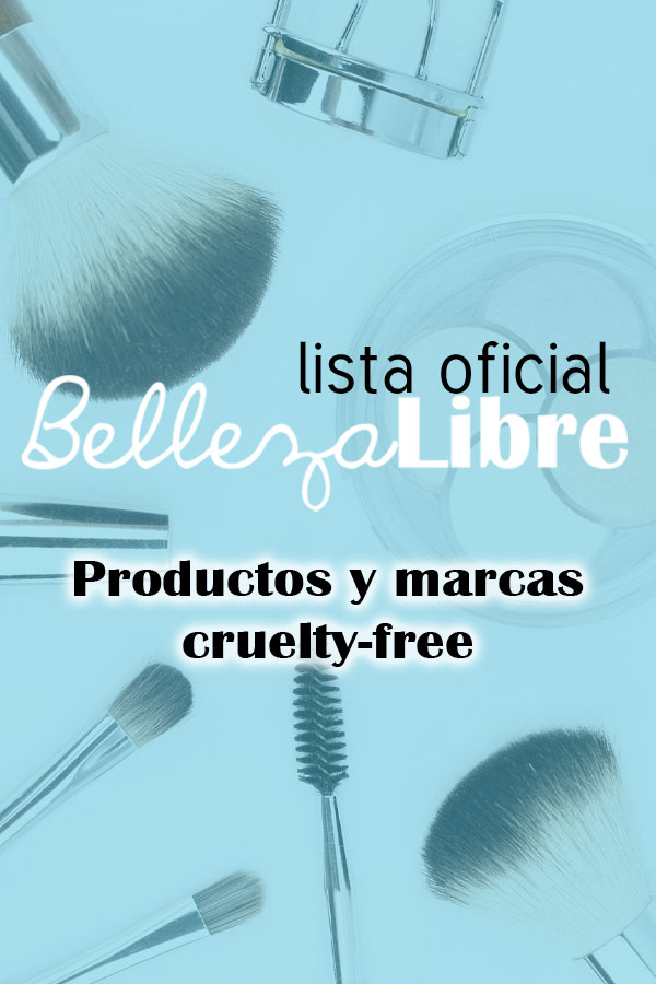 lista oficial cruelty free Belleza Libre