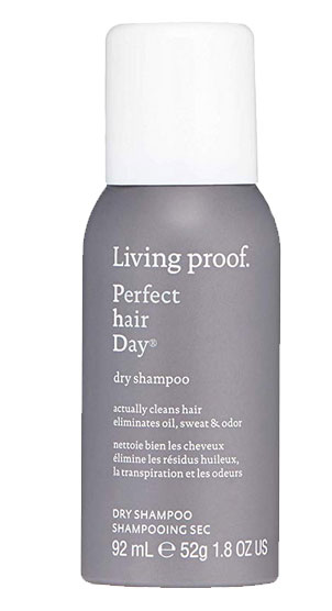 Living proof dry shampoo para el cuidado del cabello, tamaño pequeño